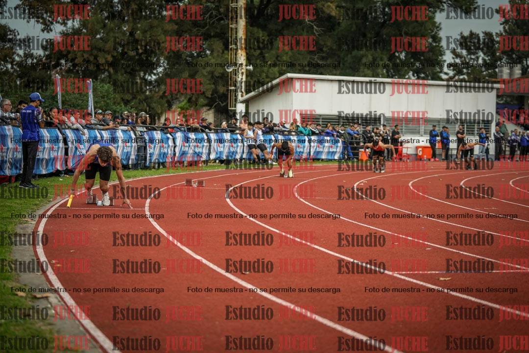 Fotos de las postas 4x100 m llanos de varones