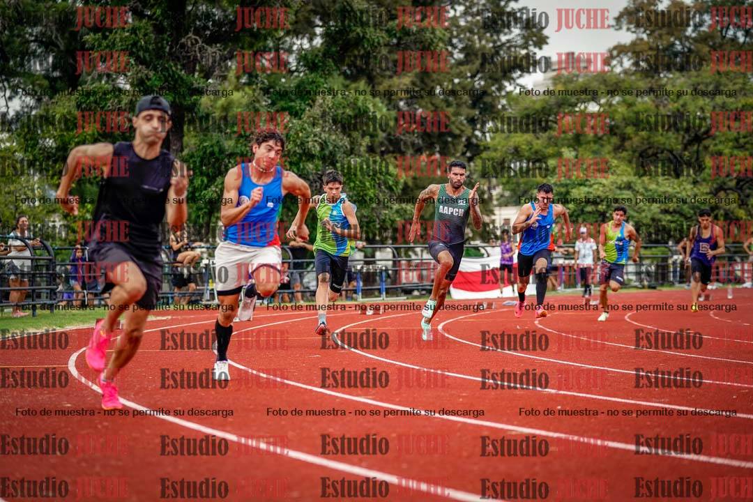 Fotos de los 200 m de varones