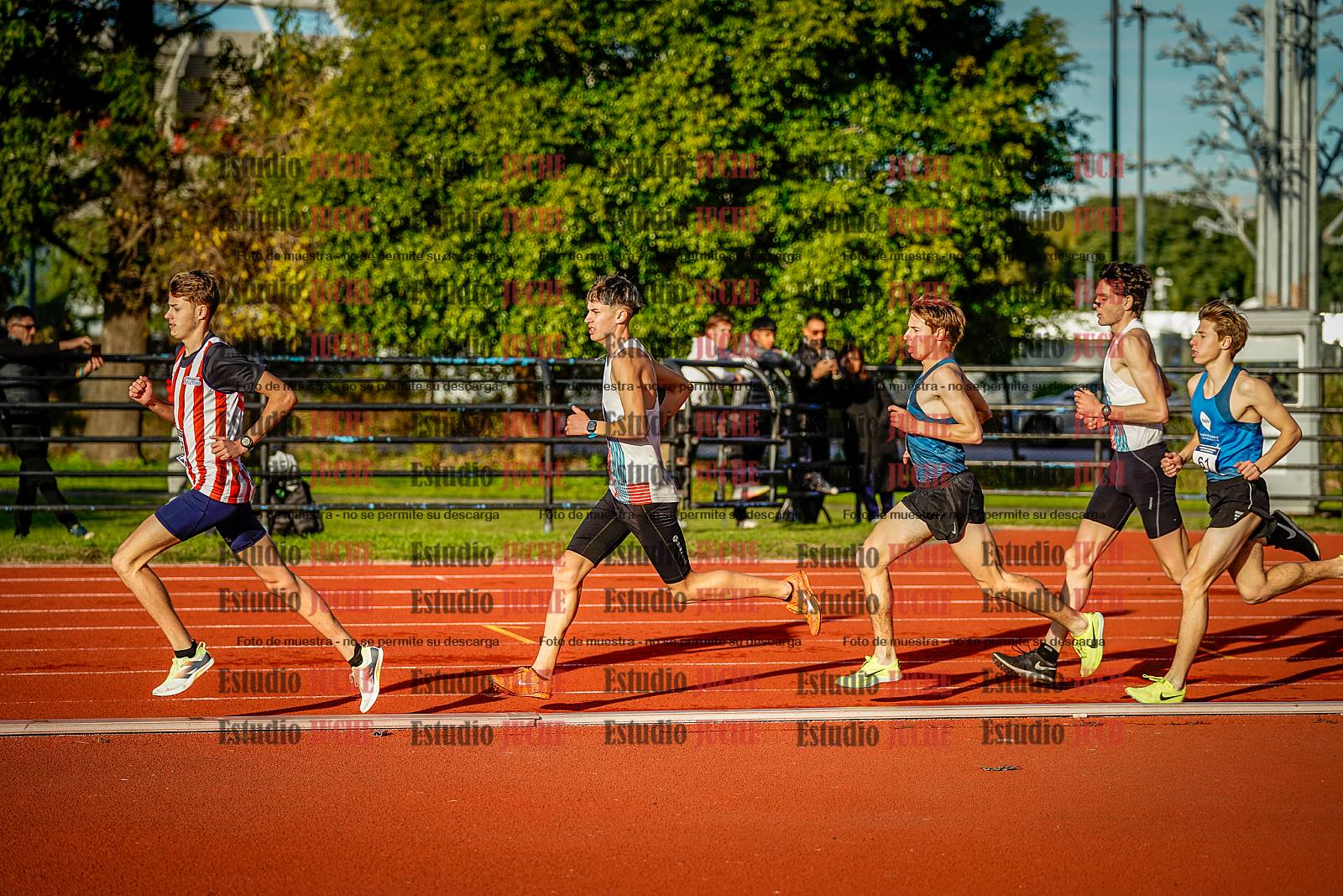 Fotos de los 5000 m de varones