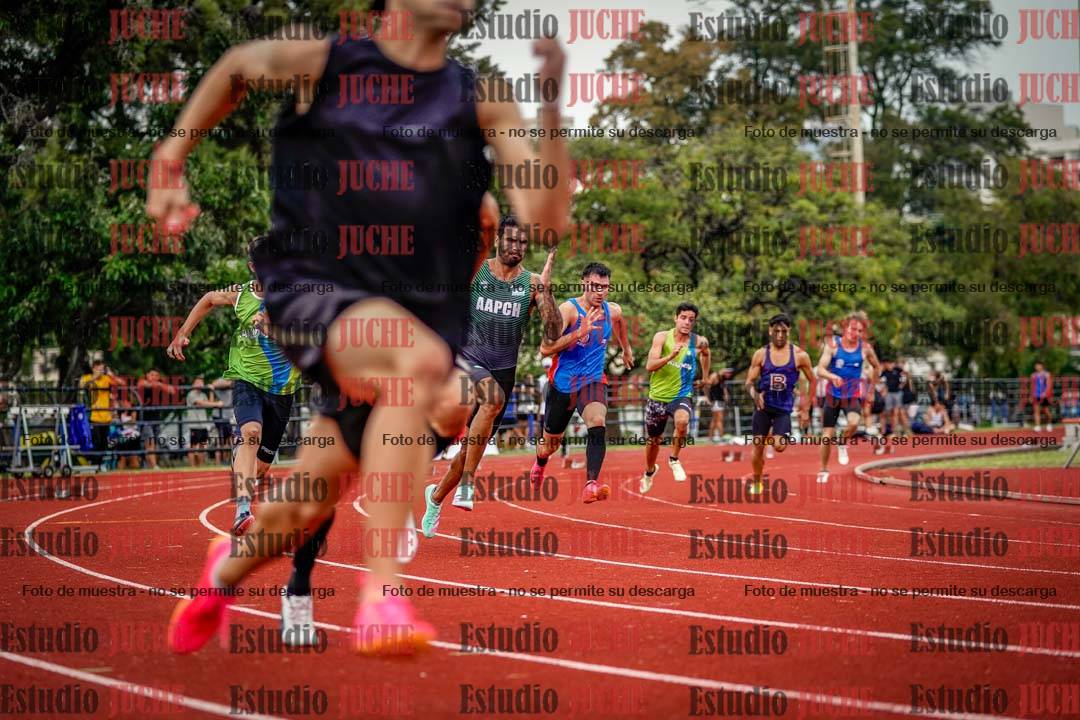 Fotos de los 200 m de varones