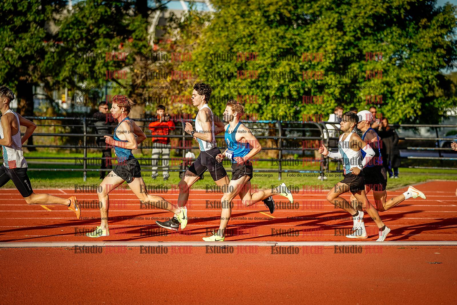 Fotos de los 5000 m de varones
