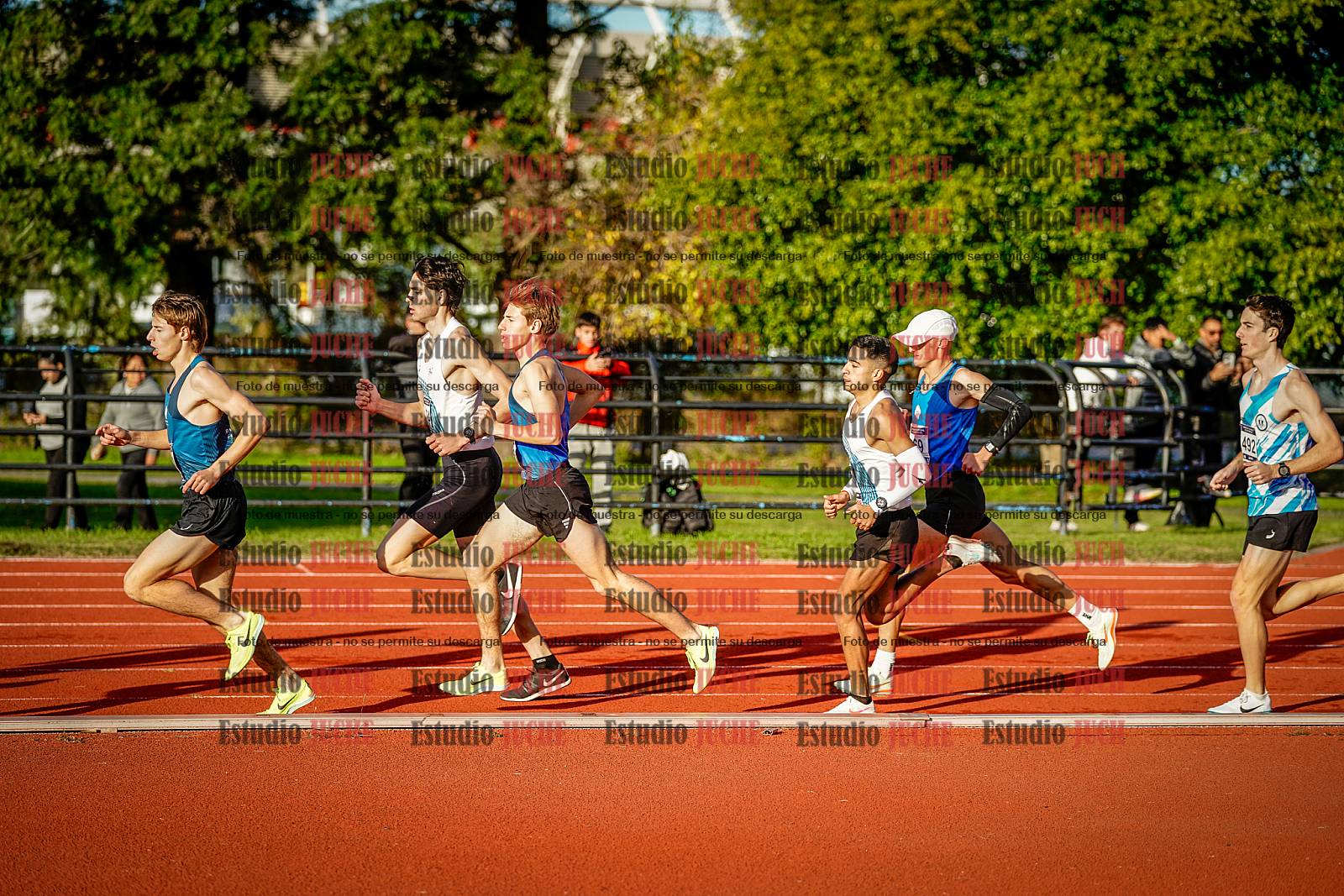 Fotos de los 5000 m de varones