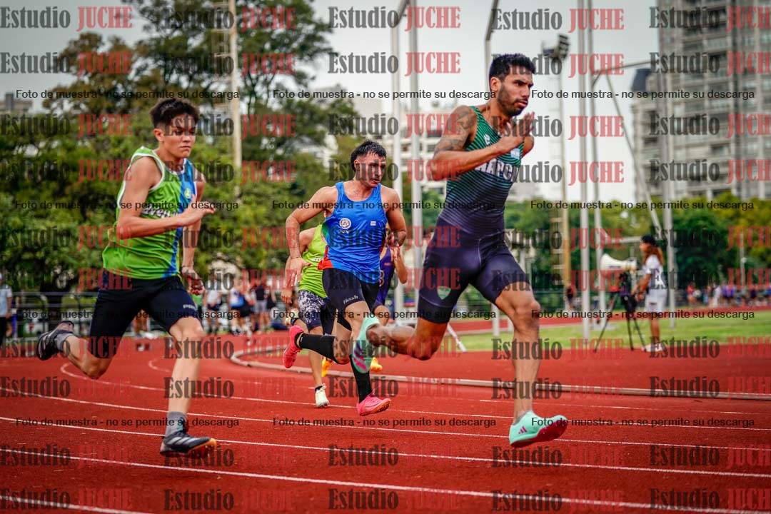 Fotos de los 200 m de varones