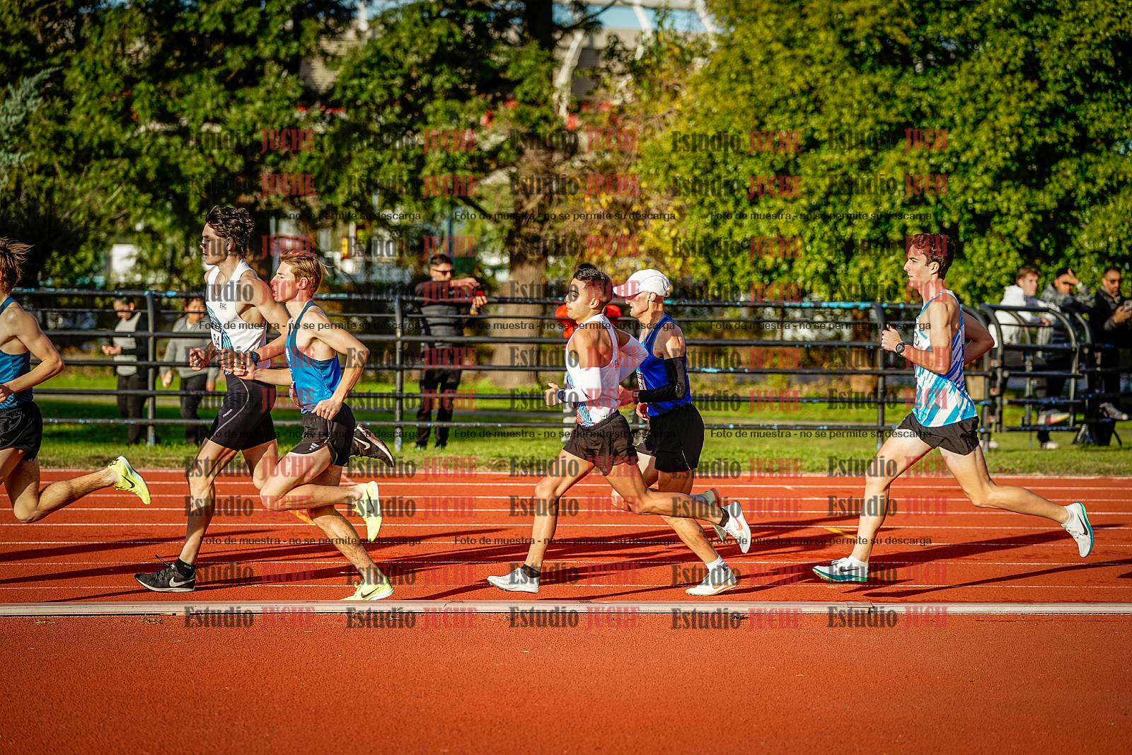 Fotos de los 5000 m de varones