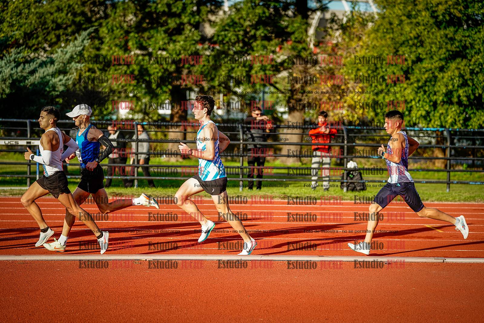 Fotos de los 5000 m de varones