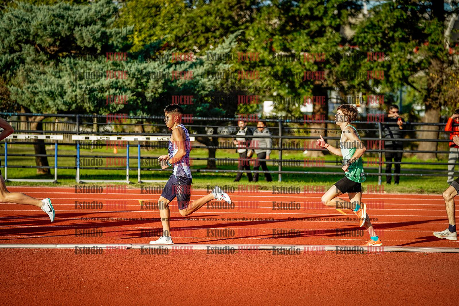 Fotos de los 5000 m de varones