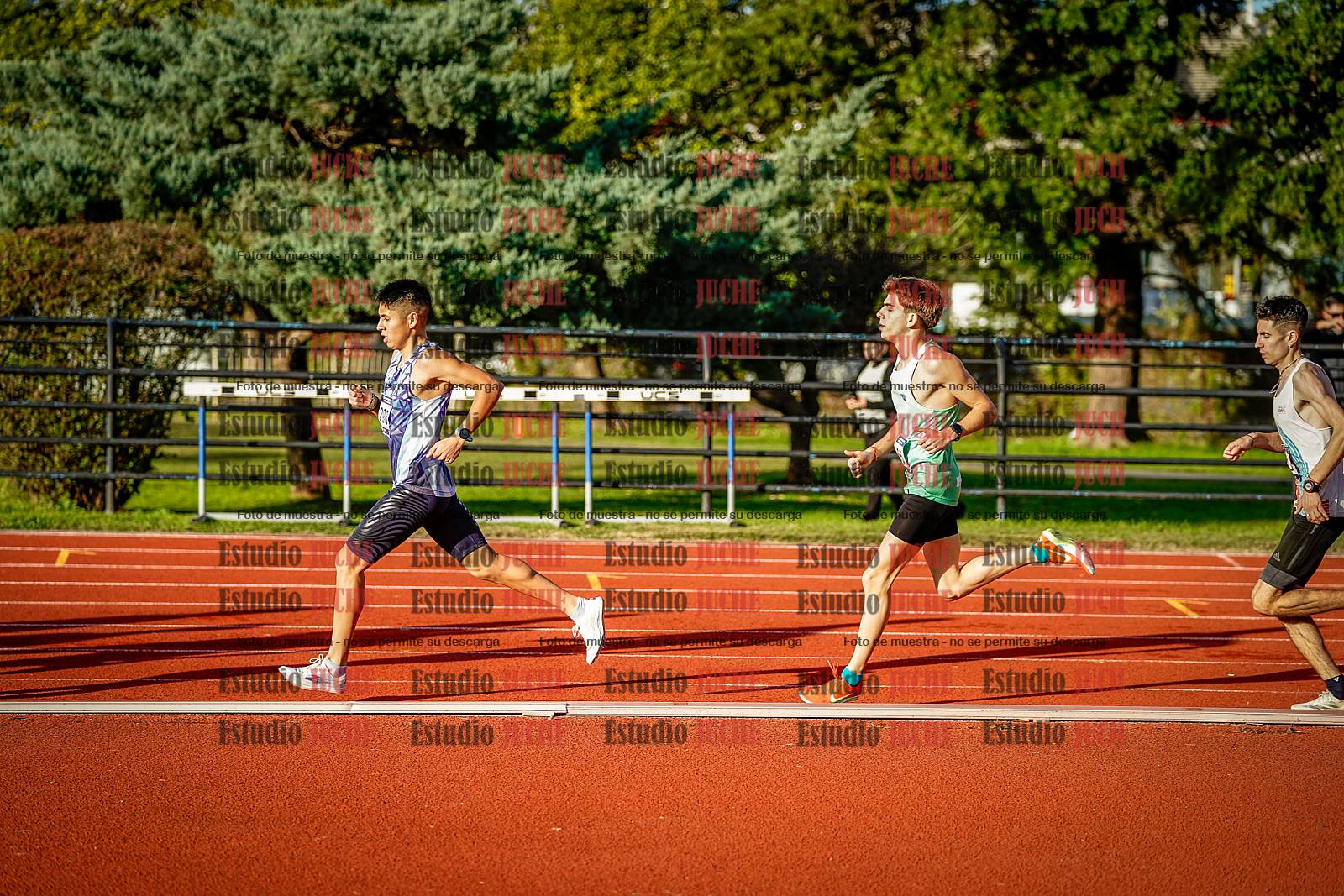Fotos de los 5000 m de varones
