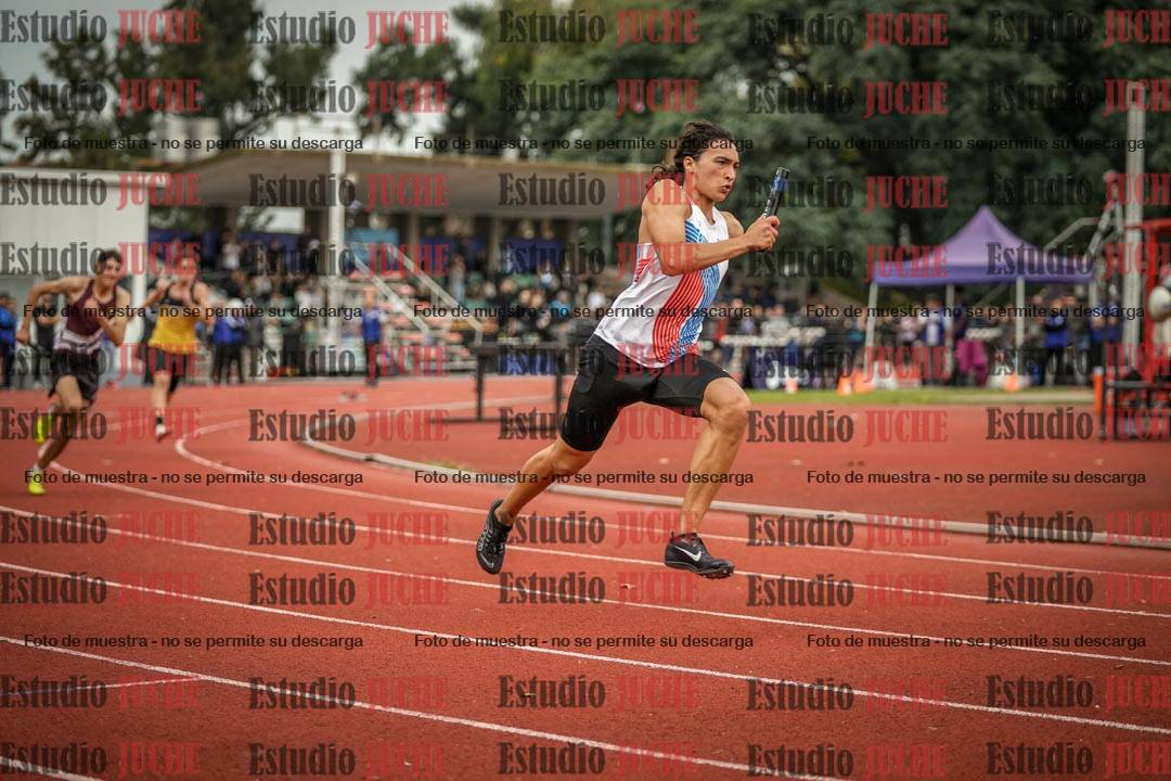 Fotos de las postas 4x100 m llanos de varones