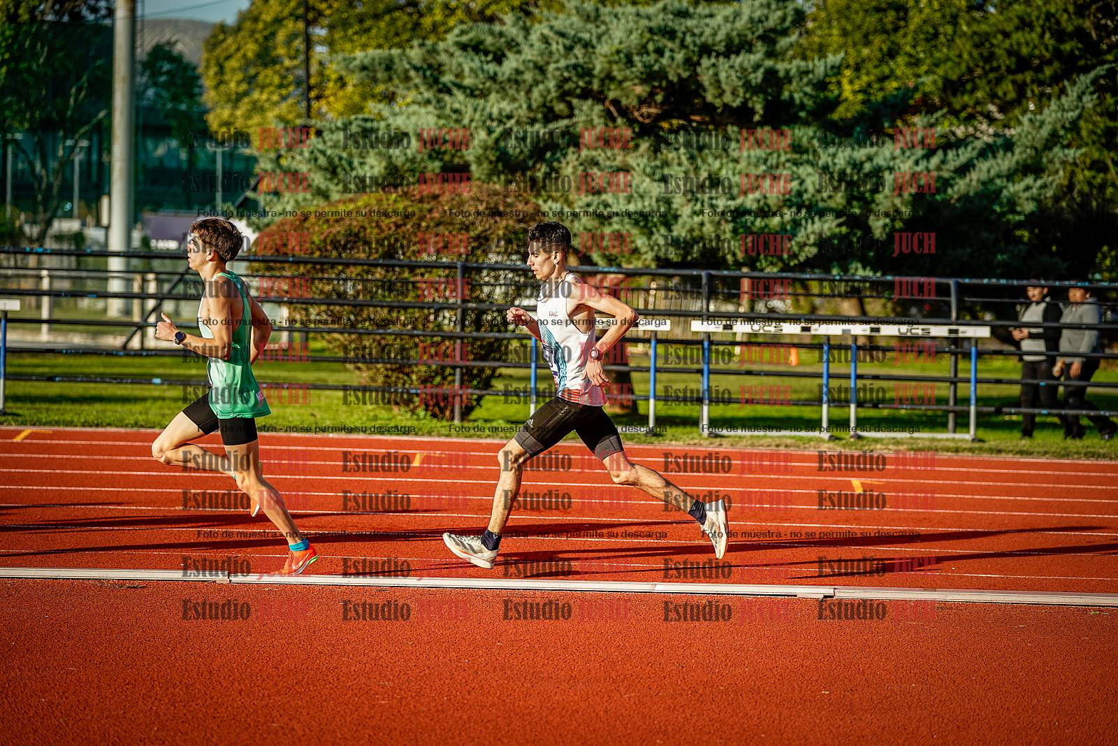 Fotos de los 5000 m de varones