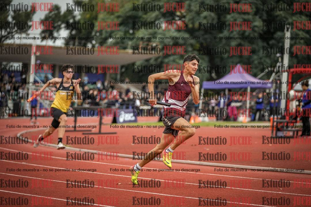 Fotos de las postas 4x100 m llanos de varones