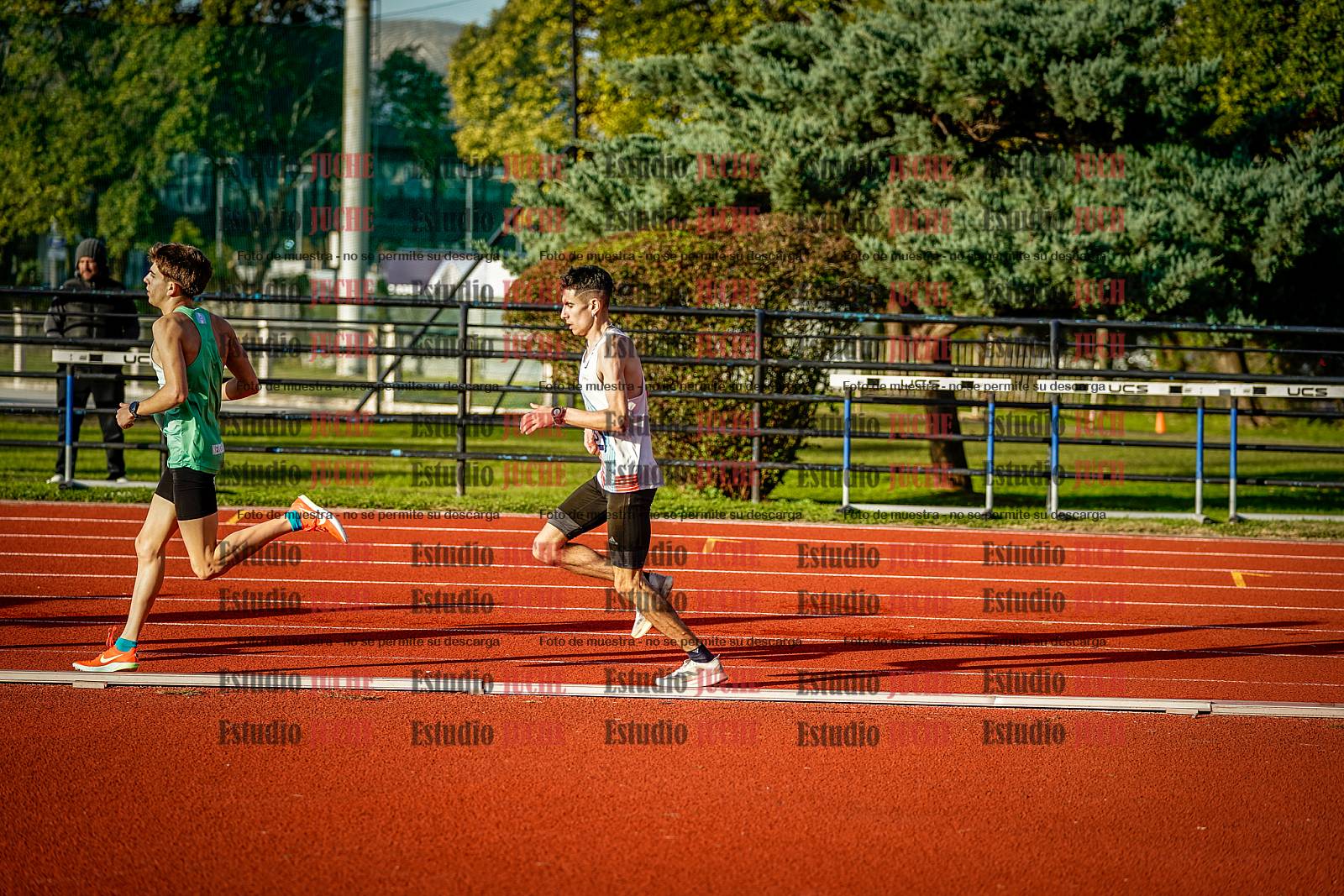 Fotos de los 5000 m de varones