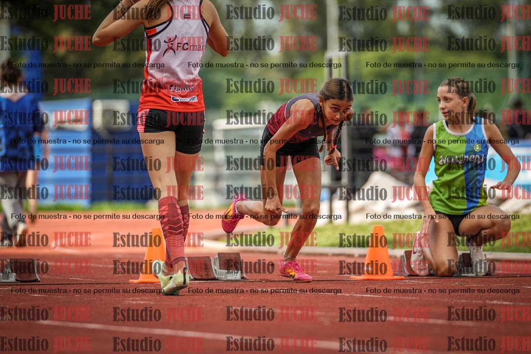 Fotos de los 80 m llanos de mujeres