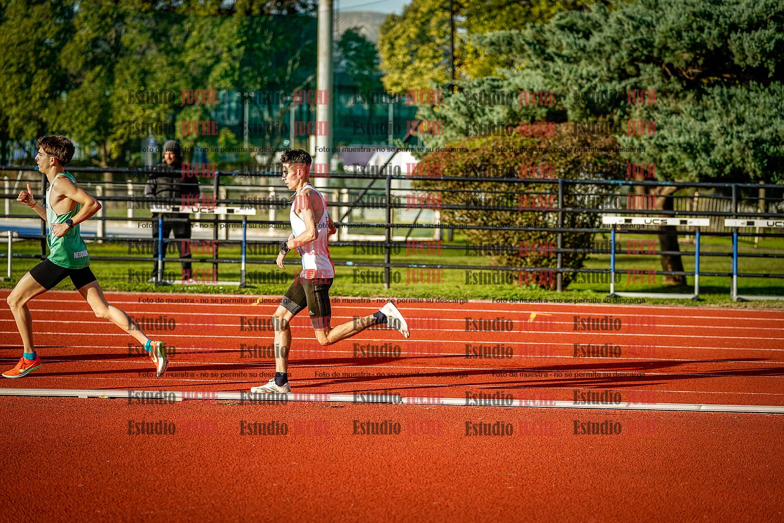 Fotos de los 5000 m de varones