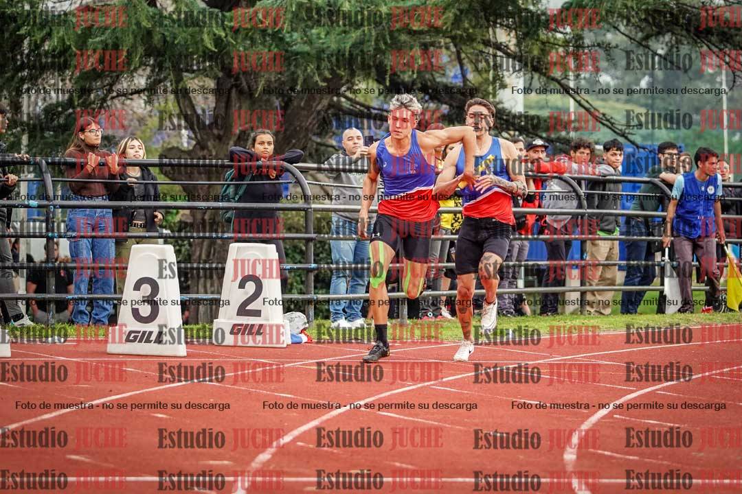 Fotos de las postas 4x100 m llanos de varones