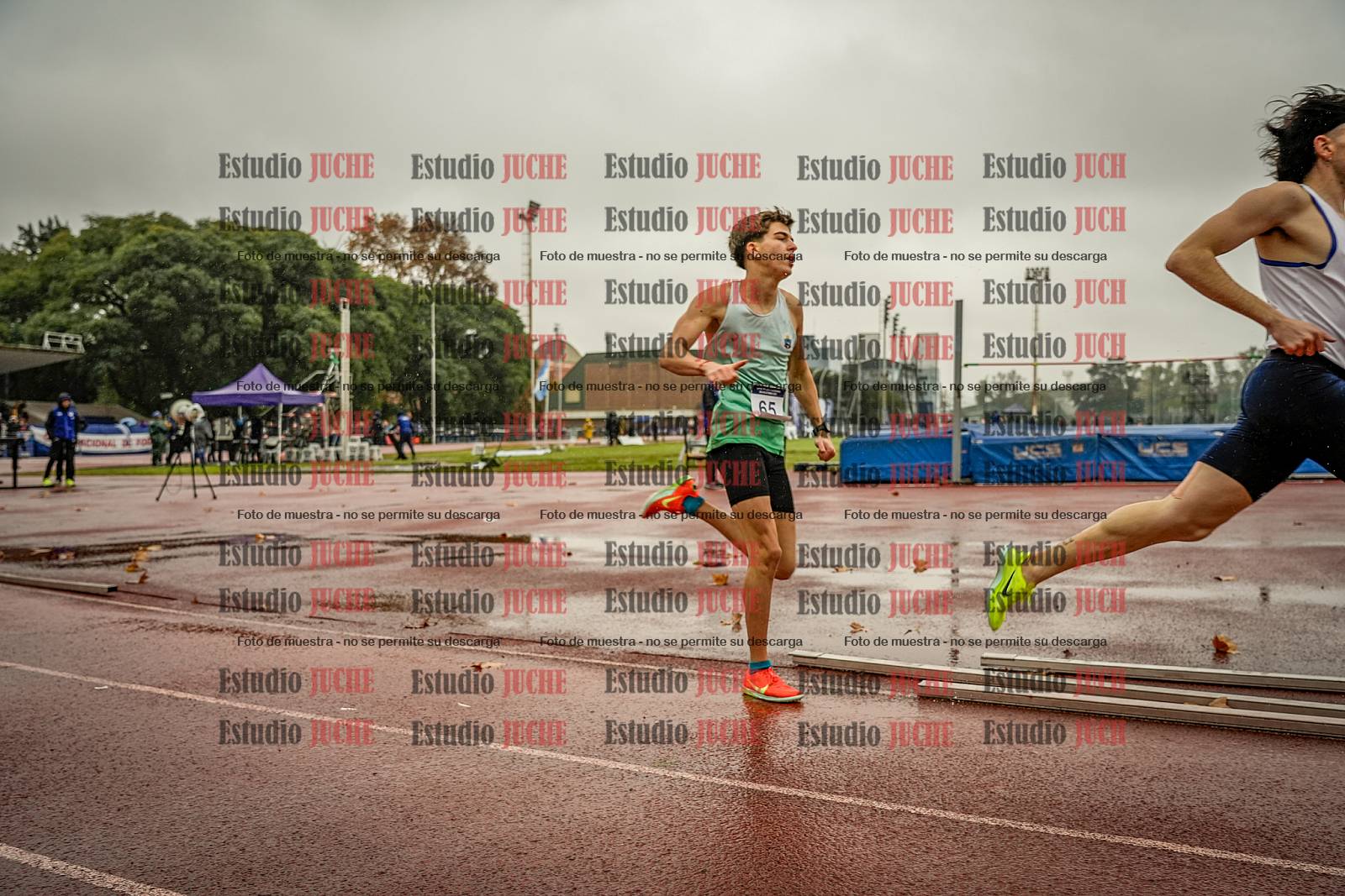 Fotos de los 1500 m llanos de varones