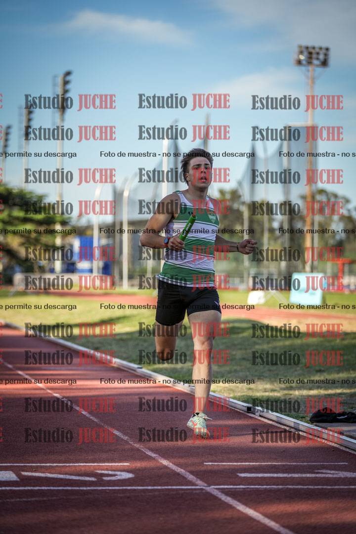 Fotos de las Postas 4x400 m de varones
