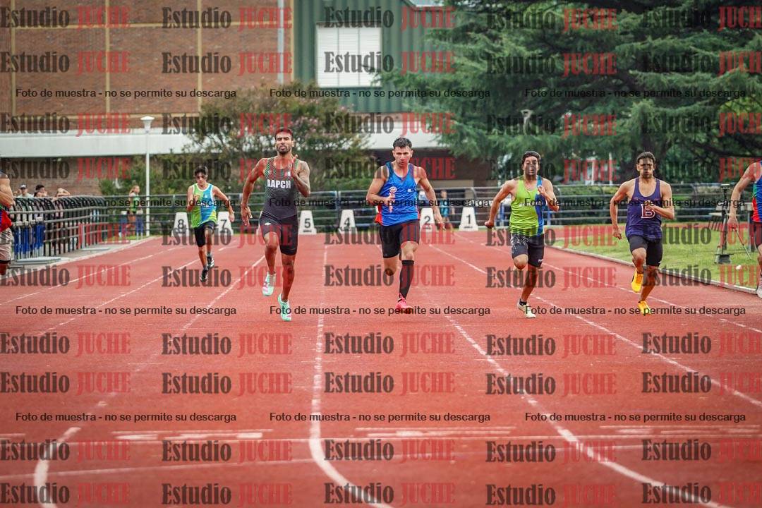 Fotos de los 200 m de varones