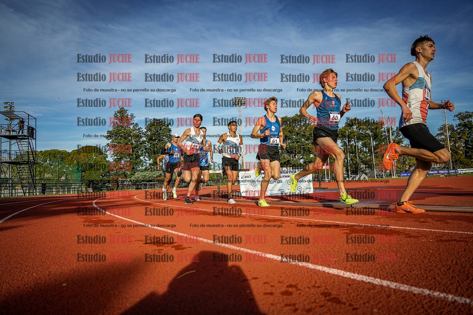 Fotos de los 5000 m de varones