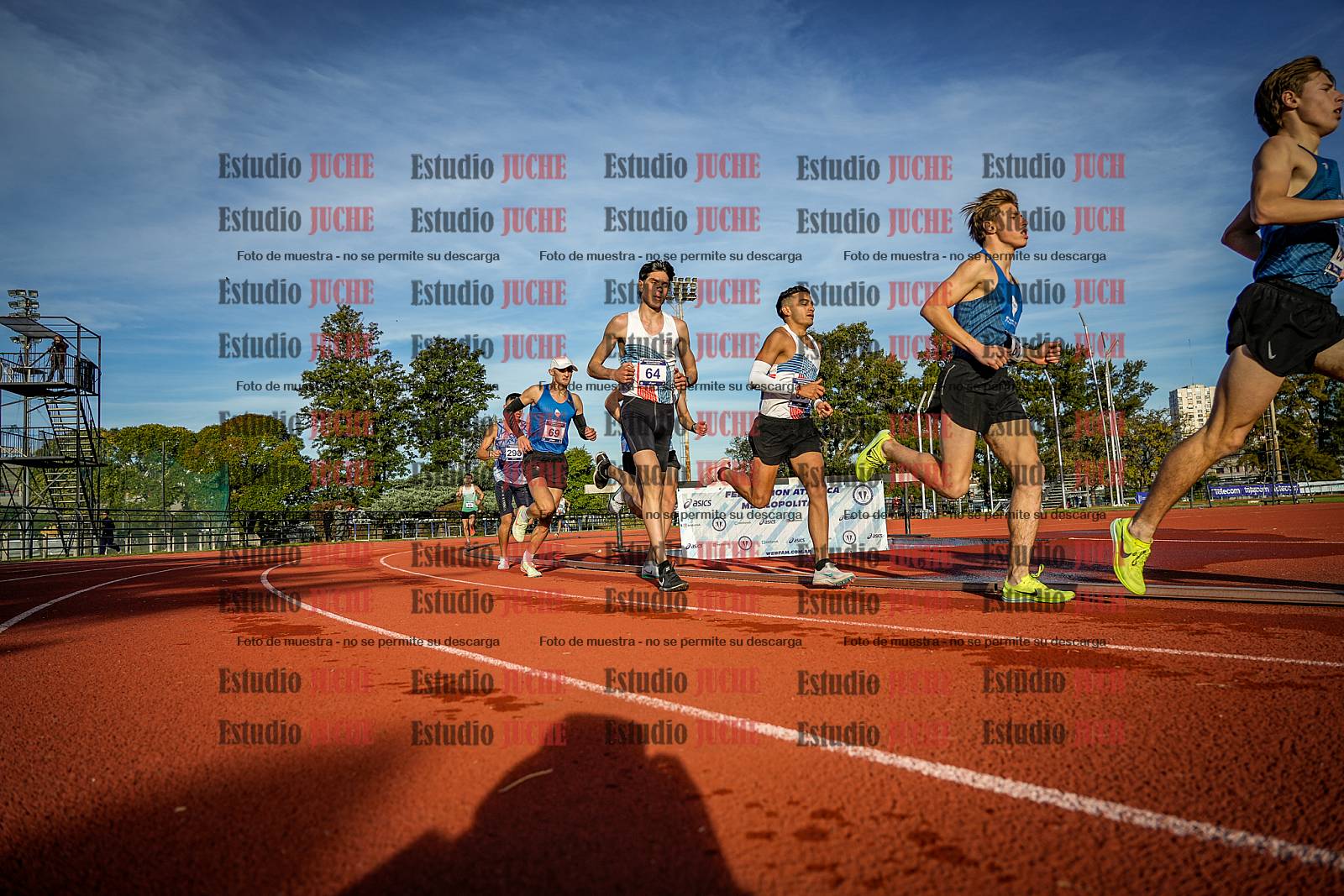 Fotos de los 5000 m de varones