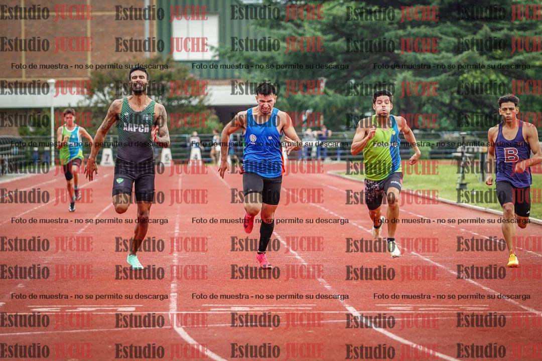 Fotos de los 200 m de varones