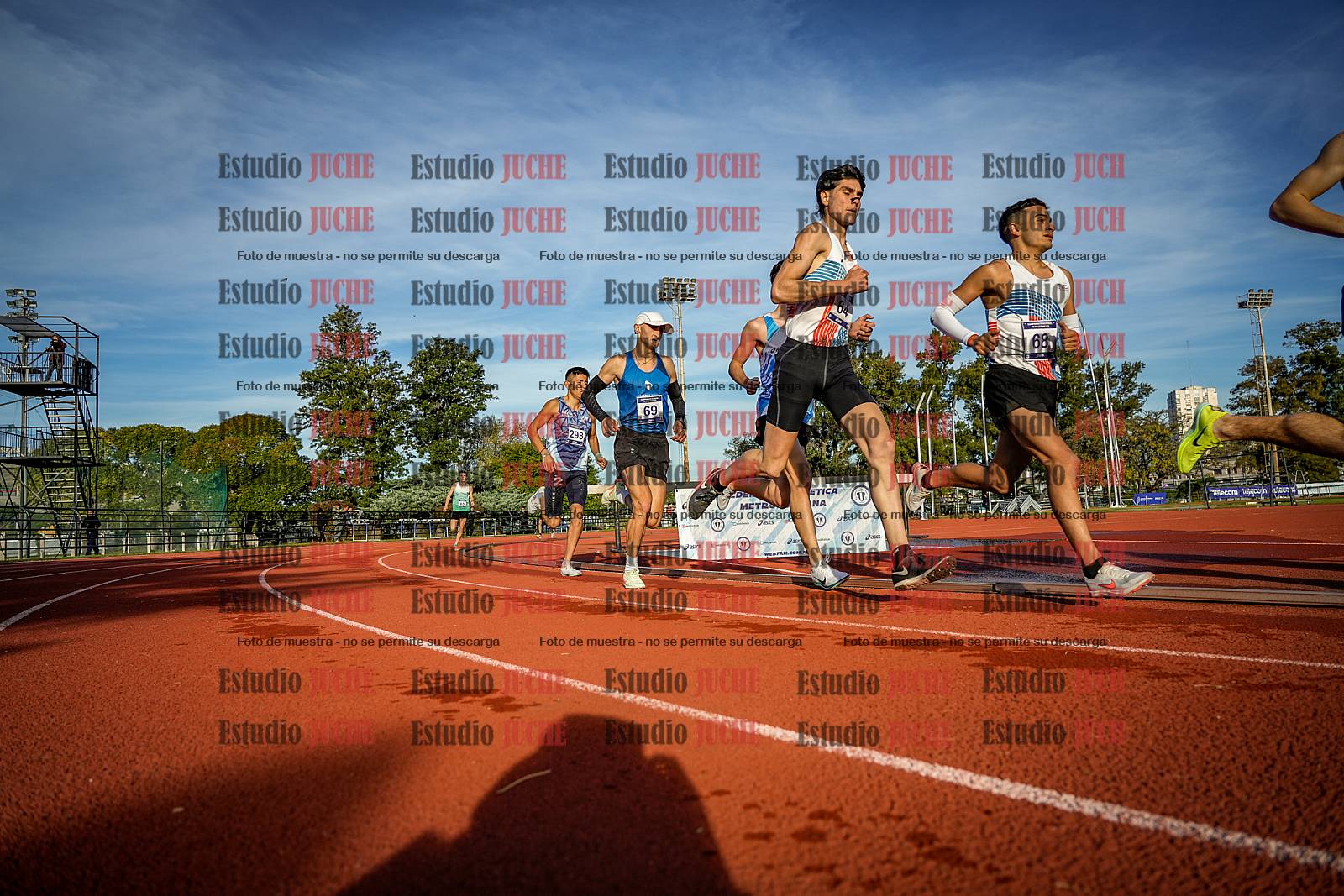Fotos de los 5000 m de varones