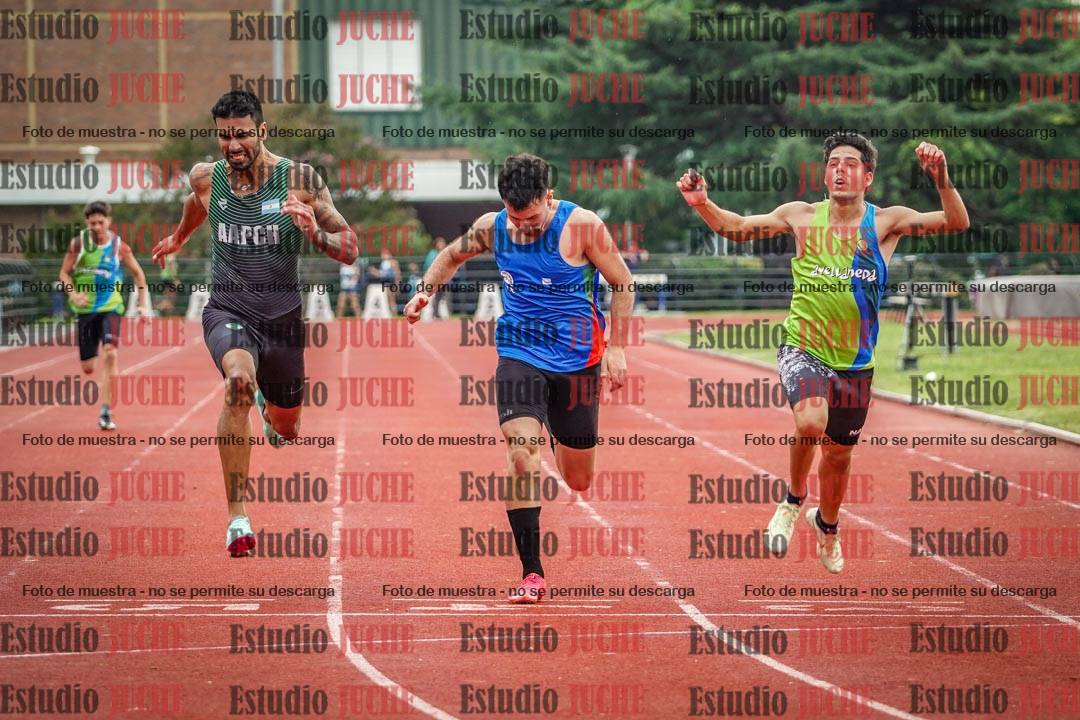 Fotos de los 200 m de varones