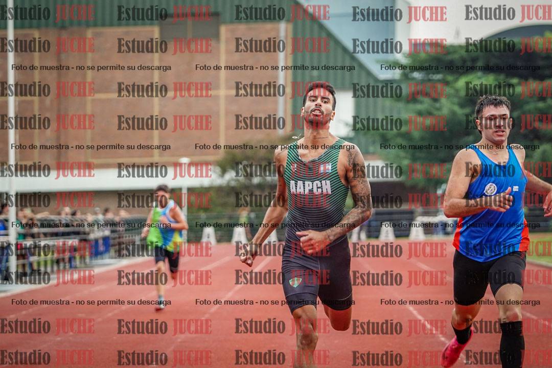 Fotos de los 200 m de varones