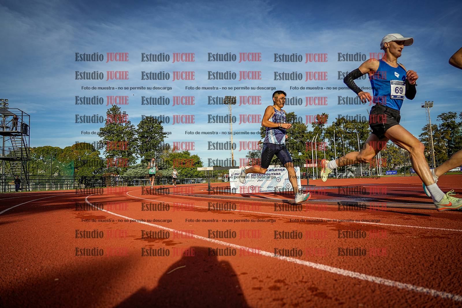 Fotos de los 5000 m de varones