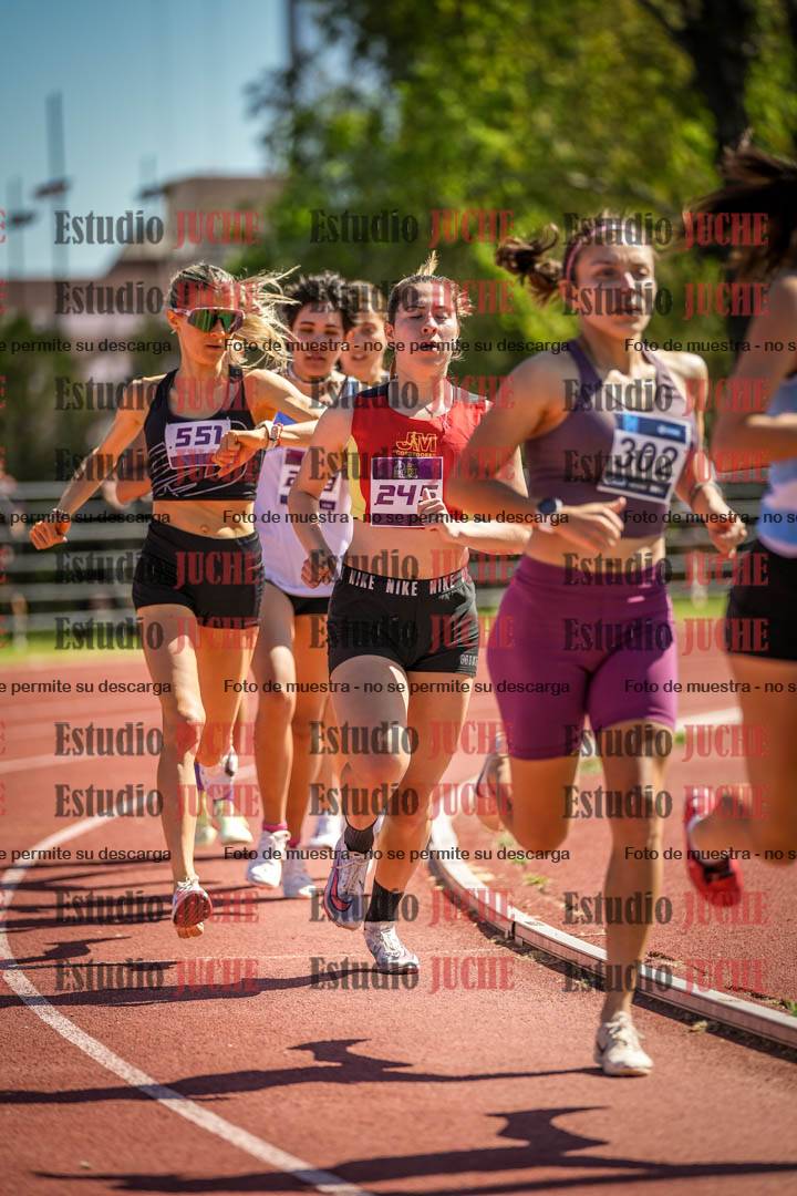 Fotos de los 1500 m de mujeres
