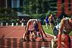 Fotos de los 400 m llanos de varones