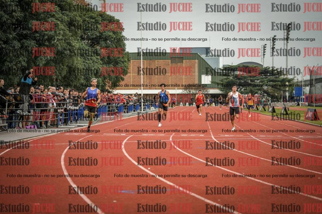 Fotos de las postas 4x100 m llanos de varones