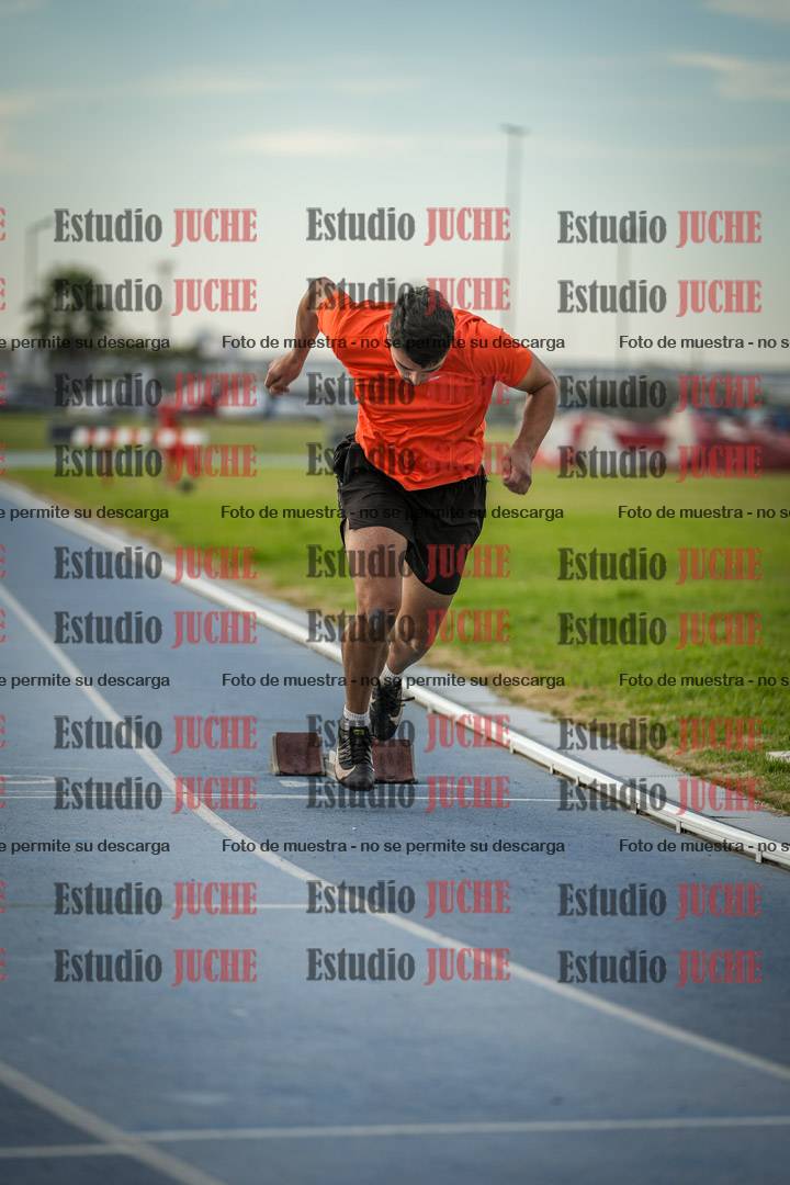 Fotos de los 400 m llanos de varones - decatlón 5