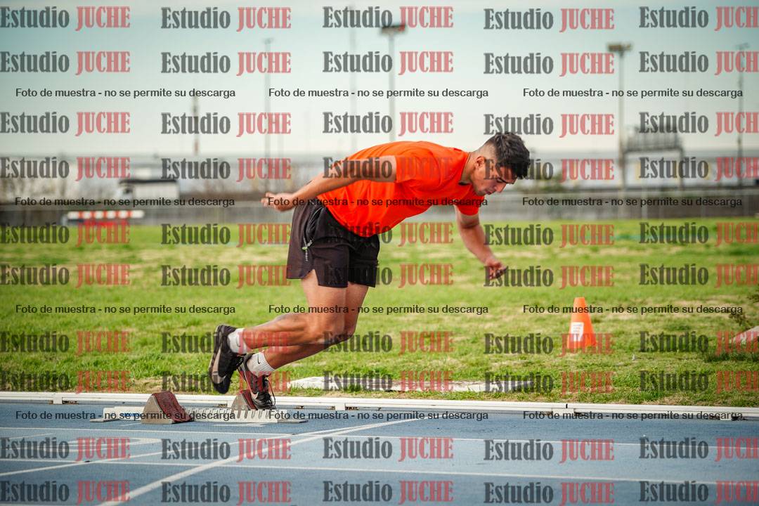 Fotos de los 400 m llanos de varones - decatlón 5