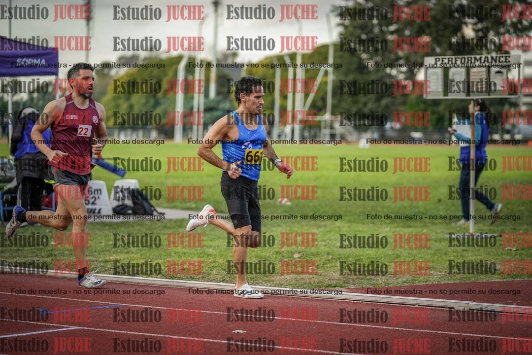 Fotos de los 1500 m llanos de varones
