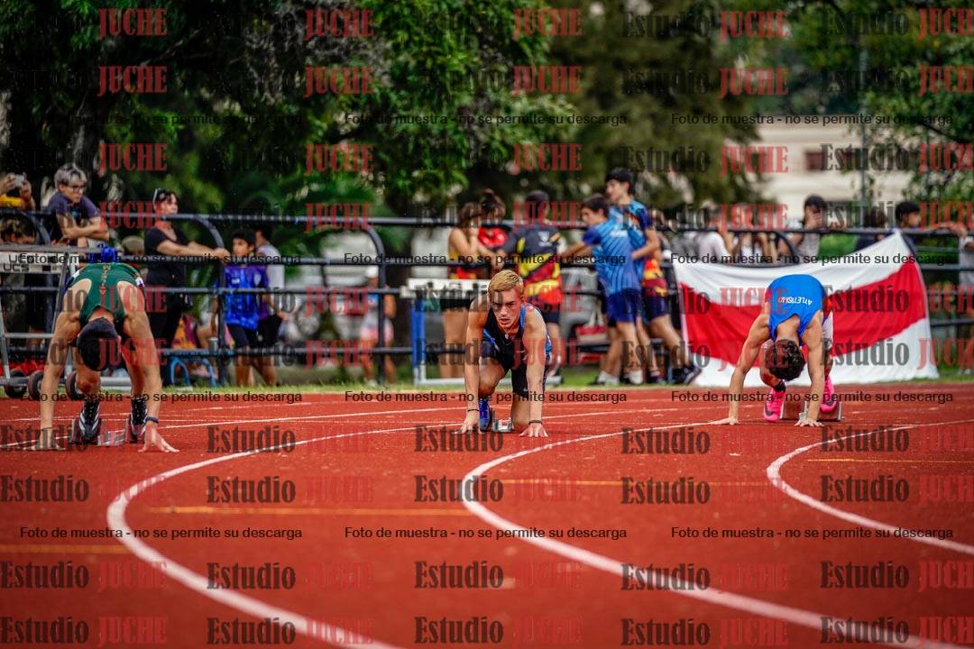 Fotos de los 200 m de varones