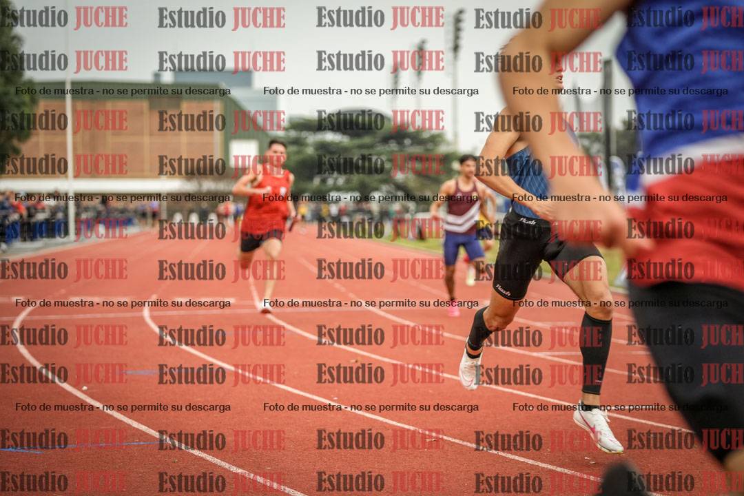 Fotos de las postas 4x100 m llanos de varones