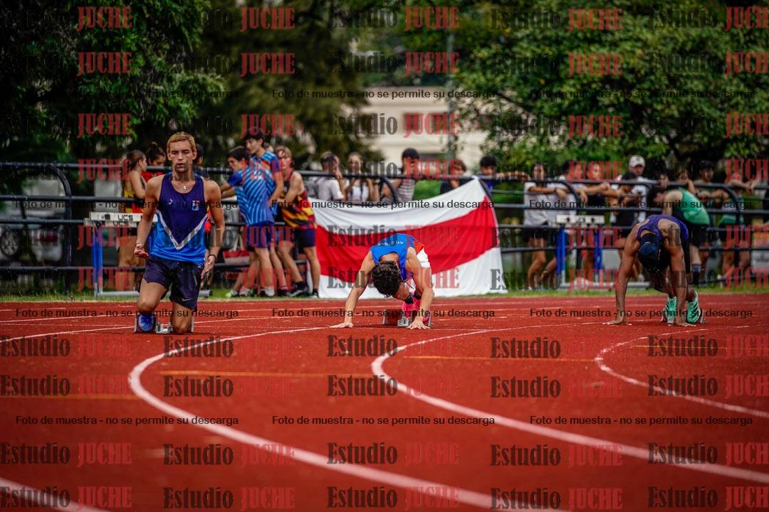 Fotos de los 200 m de varones