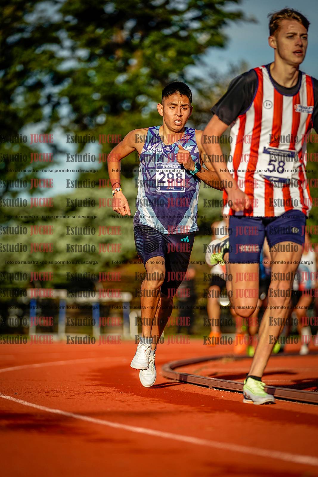 Fotos de los 5000 m de varones