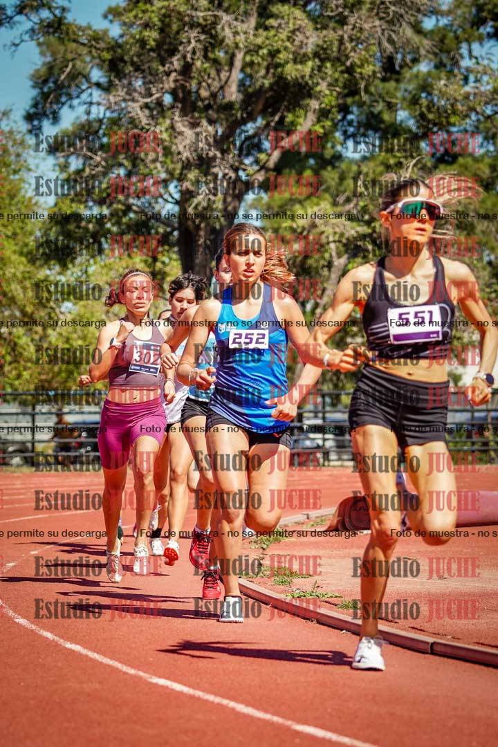 Fotos de los 1500 m de mujeres