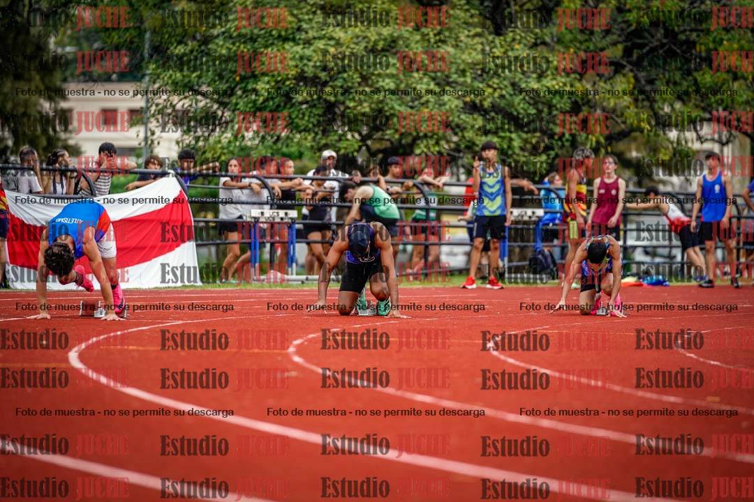 Fotos de los 200 m de varones