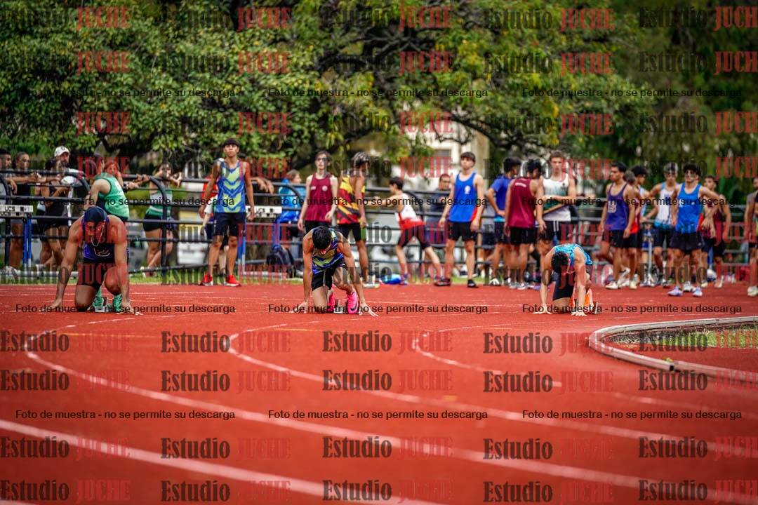 Fotos de los 200 m de varones