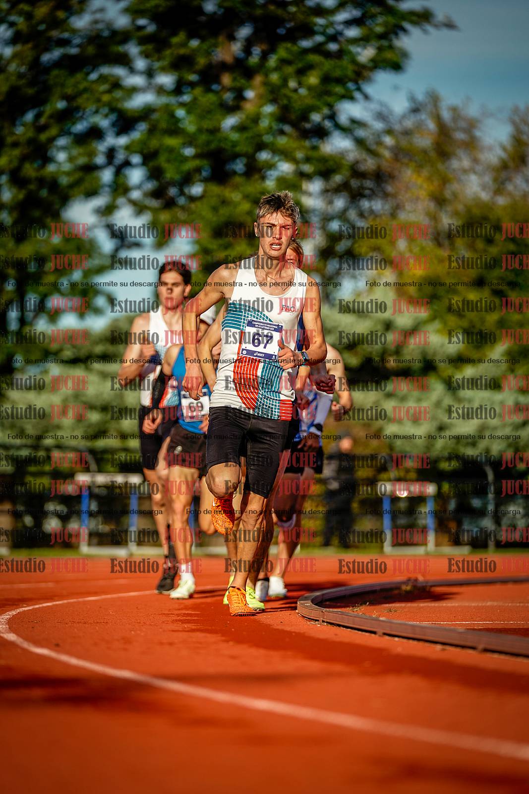 Fotos de los 5000 m de varones