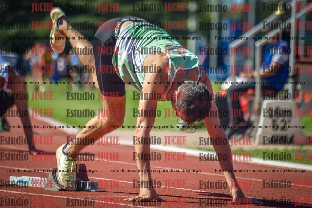 Fotos de los 400 m llanos de varones