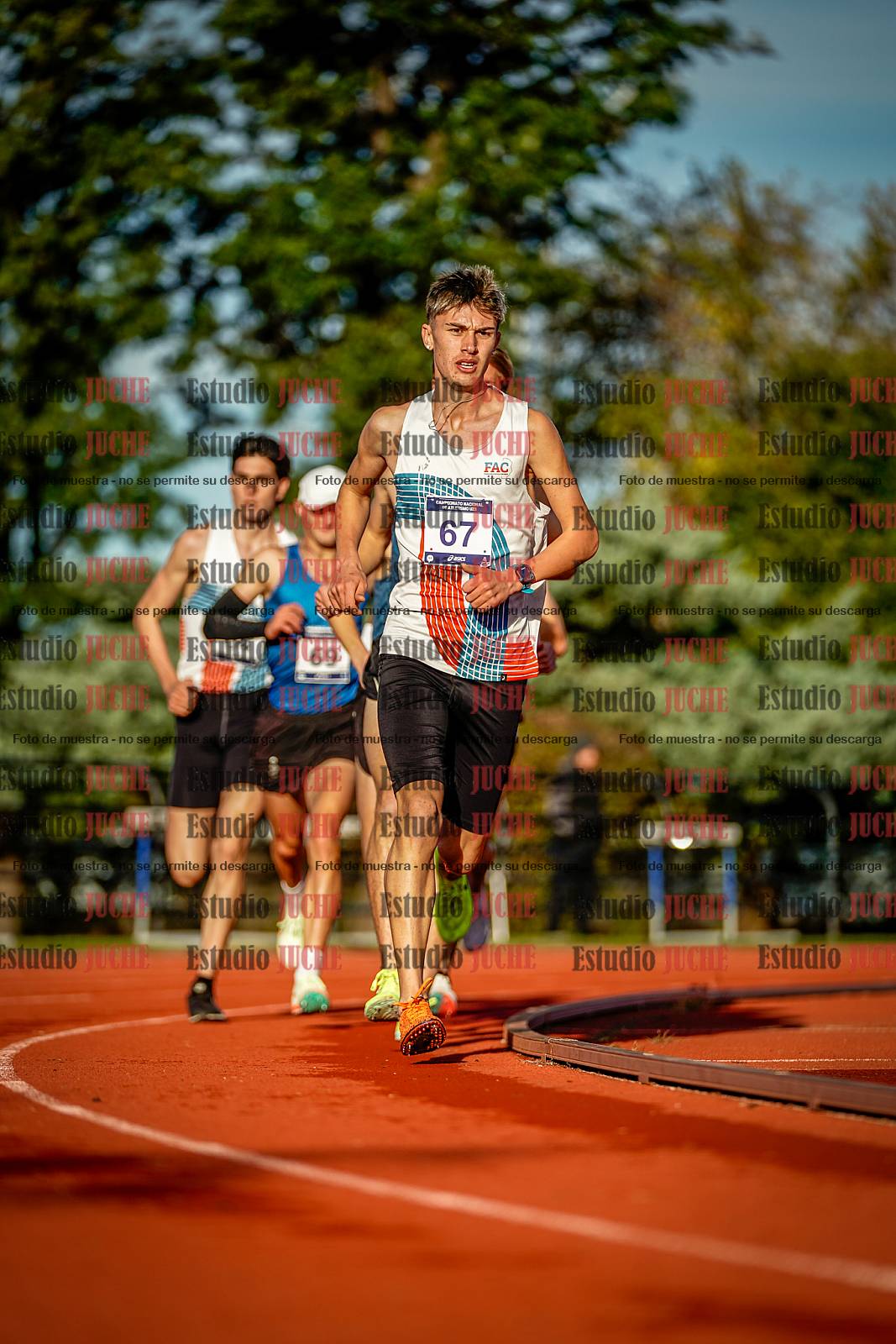 Fotos de los 5000 m de varones