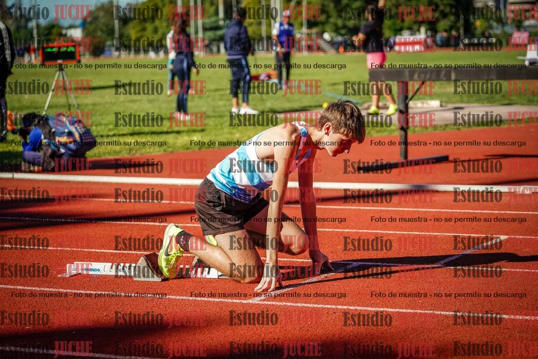 Fotos de los 400 m de varones