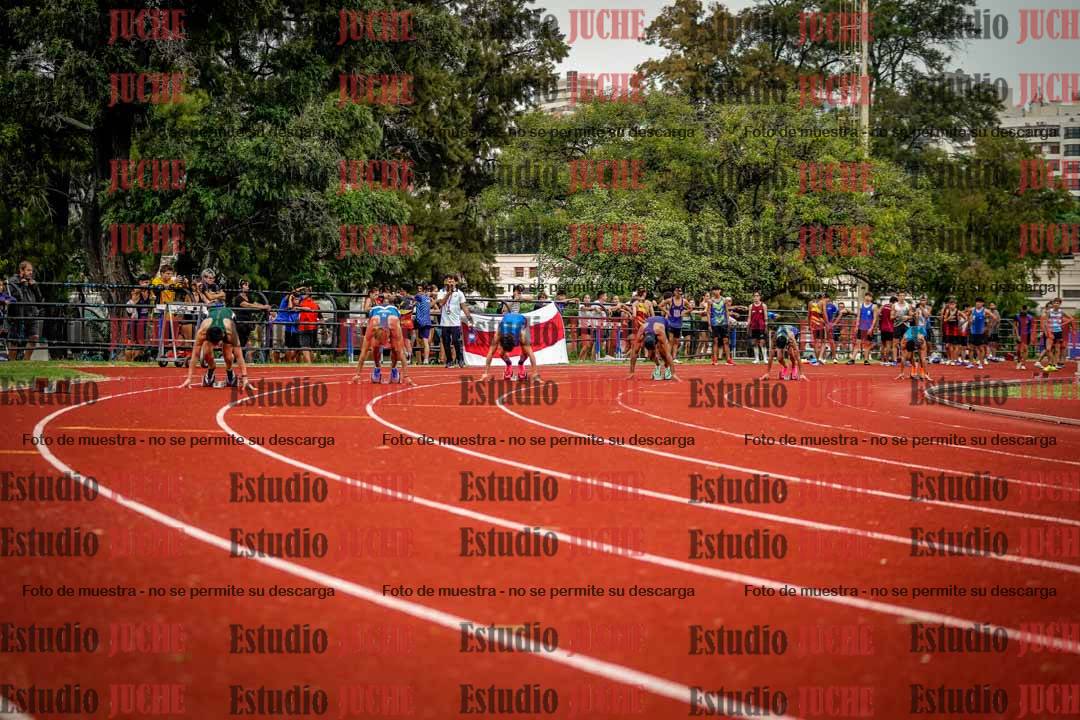 Fotos de los 200 m de varones