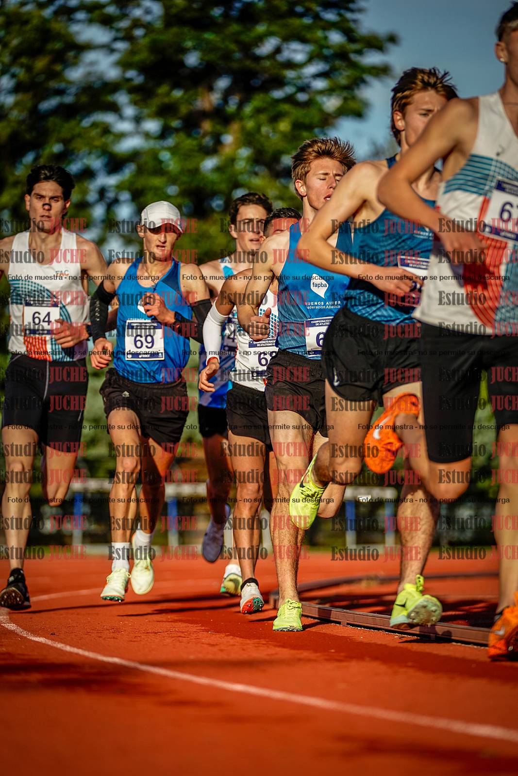 Fotos de los 5000 m de varones