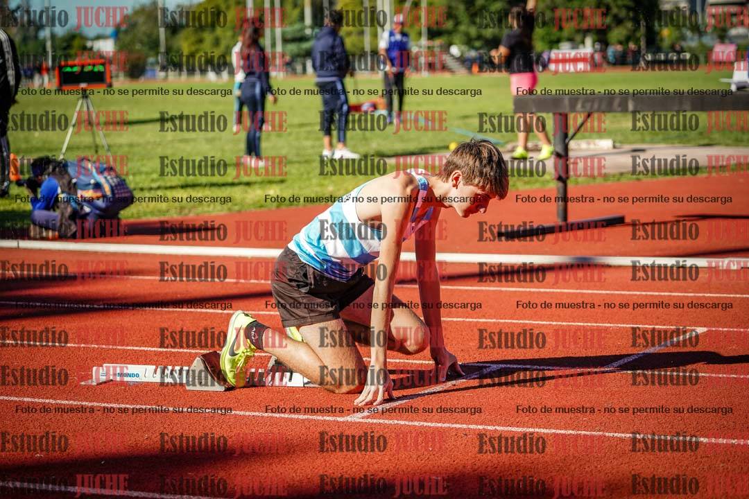 Fotos de los 400 m de varones