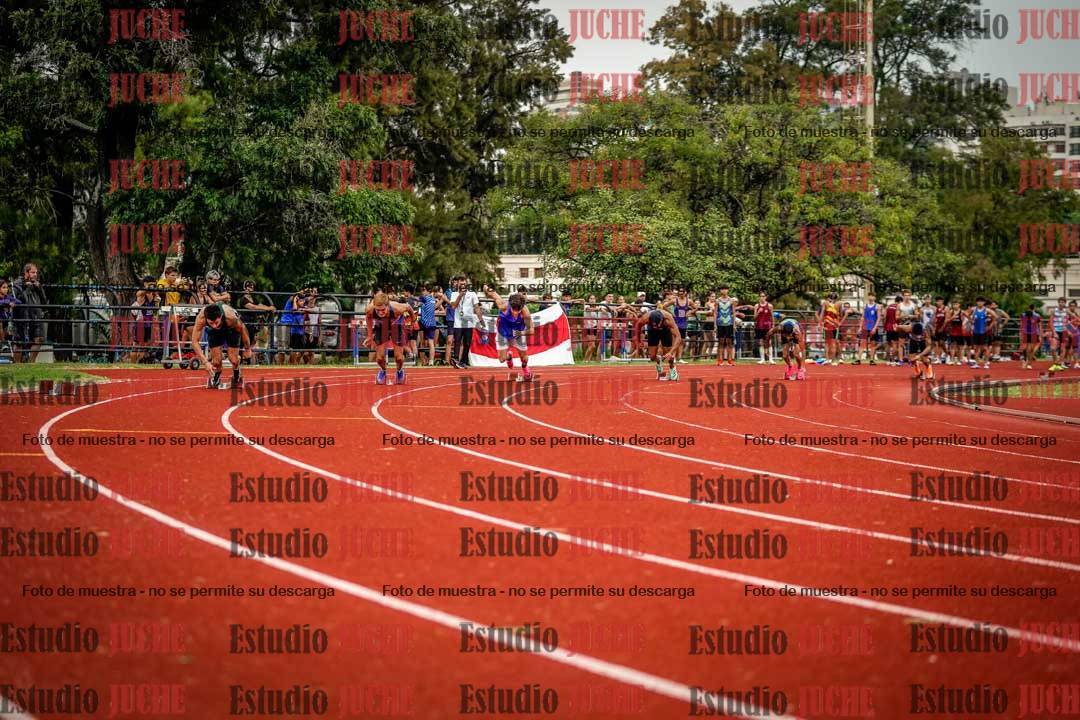 Fotos de los 200 m de varones