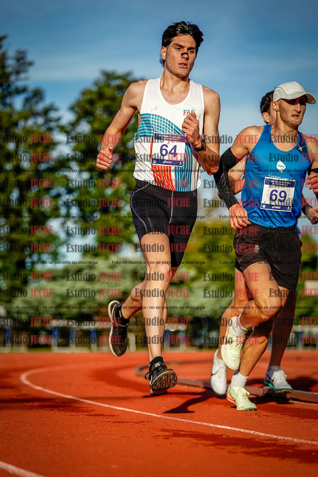 Fotos de los 5000 m de varones